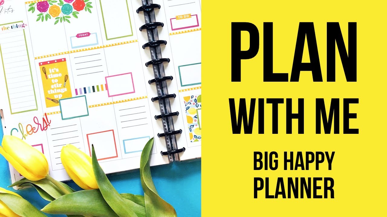 Plan With Me // Big Happy Planner // March 2-8, 2020