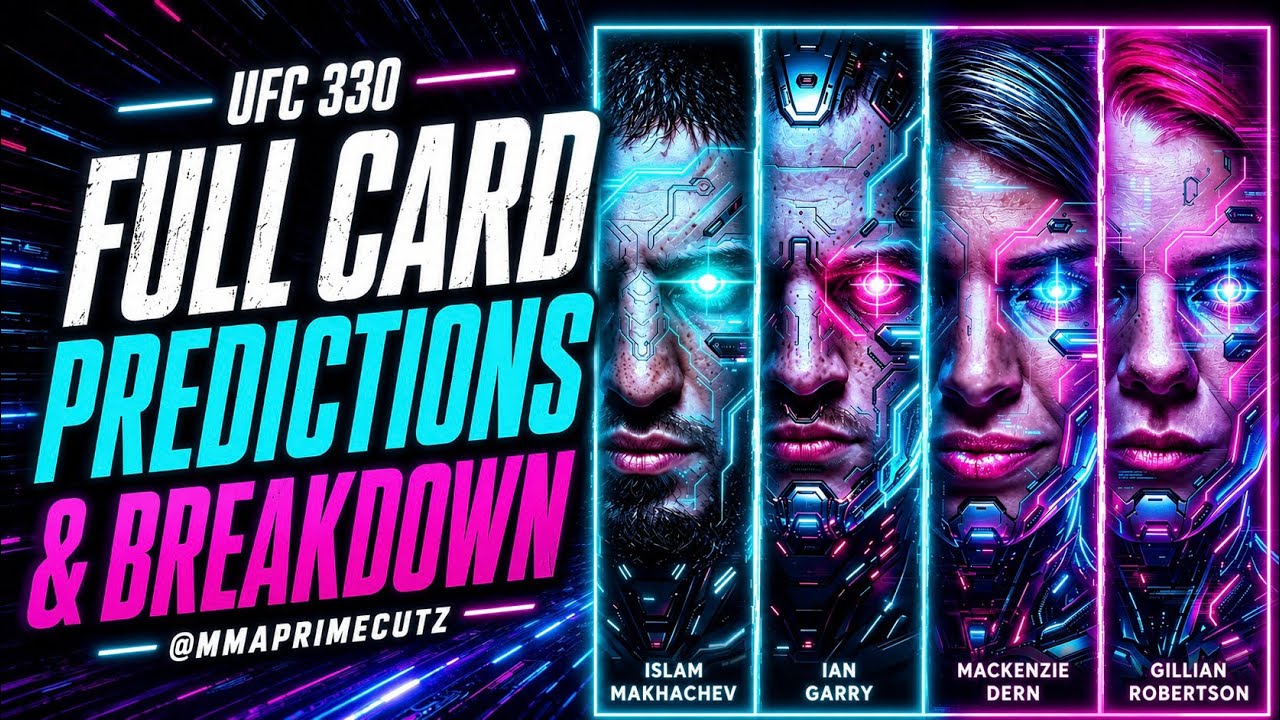 UFC 330 | Makhachev vs Garry - Full Card Predictions & Breakdown