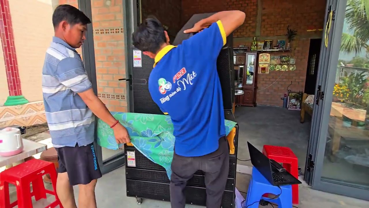 NÂNG CẤP LOA KÉO CHO KHÁCH THẠNH PHÚ 