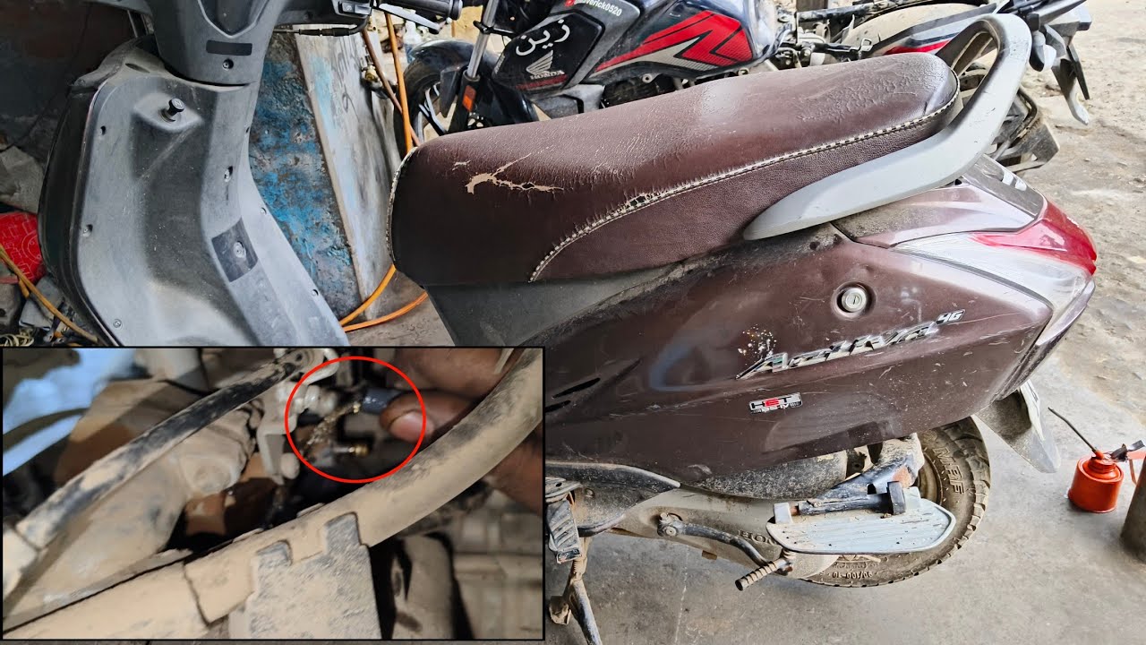 4G Activa starting problem #Honda Activa 4G starting problem #fuel stop 🚏 #omar auto