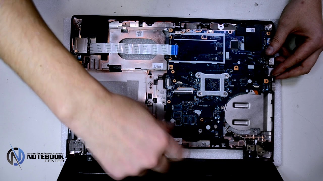 Lenovo G50-30 - Disassembly and cleaning