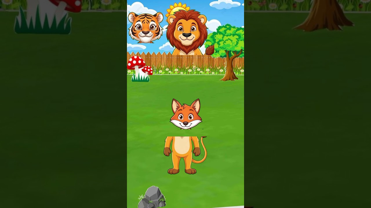 🦁 Lion vs 🐯 Tiger vs 🦊 Fox &mdash; Who Will Win? 🔥