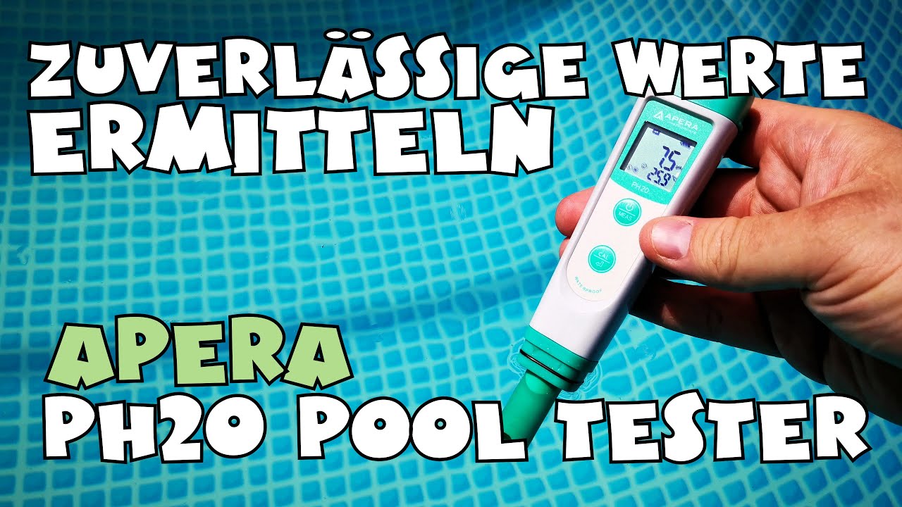 Apera Instruments PH20 pH-Meter Pool Tester PH Messgerät