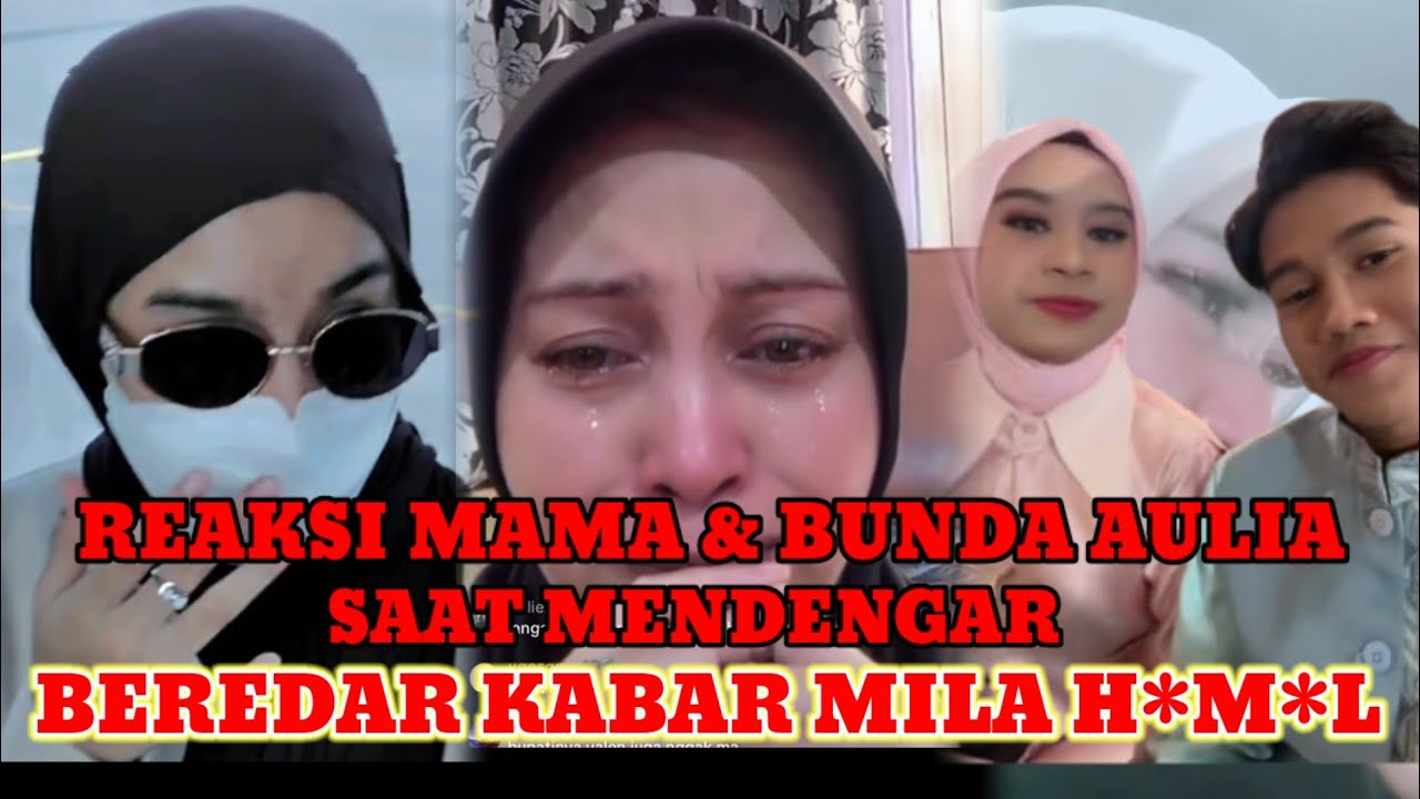 HEBOH❗TANGGAPAN MAMA MILA D'a7 SAAT BEREDAR KABAR ANAKNYA H*M*L.
