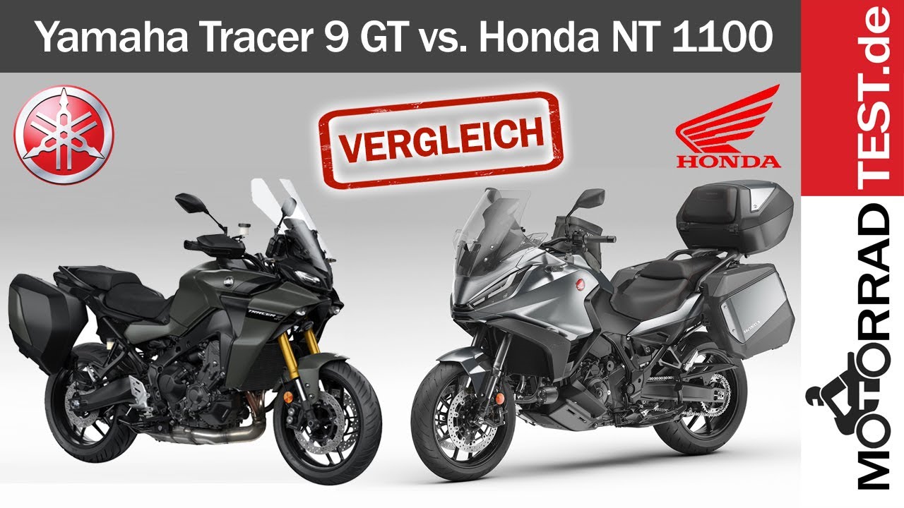 Honda NT 1100 vs. Yamaha Tracer 9 GT | Vergleich Sport-Tourer oder Tourer-Sportler?