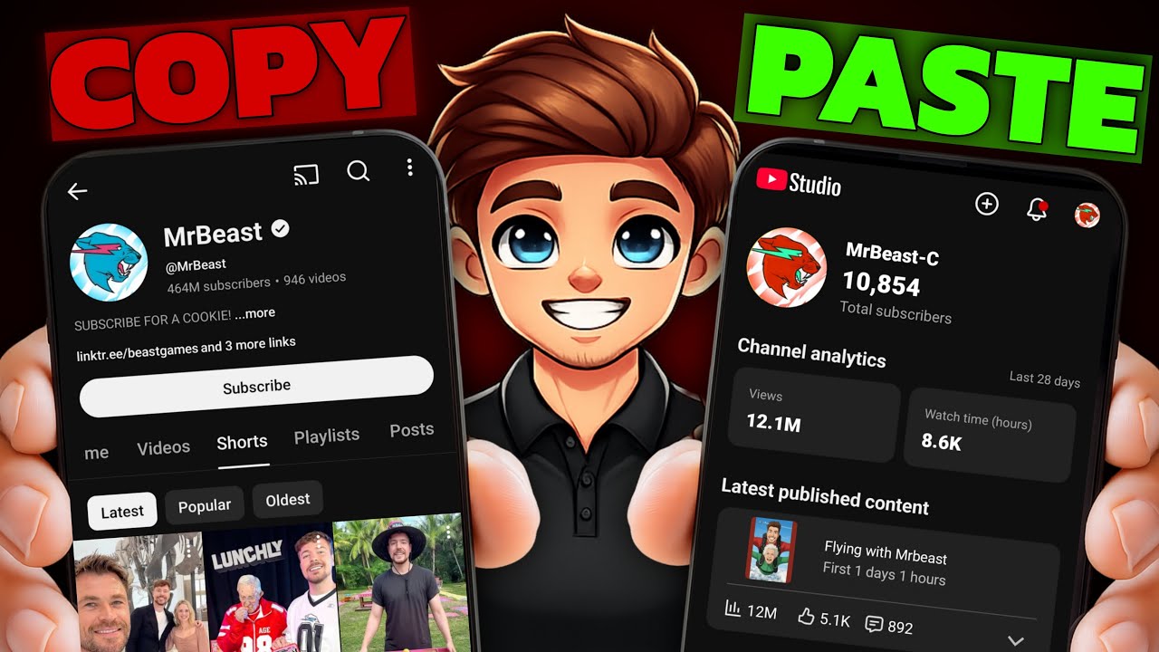 Copy Paste Challenge ( Game Changer Result🔥)