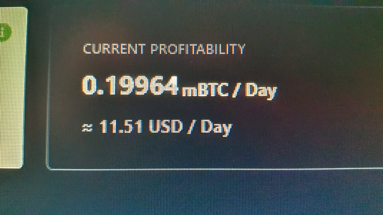 $10 a day Mining BTC with RTX 2060 Super