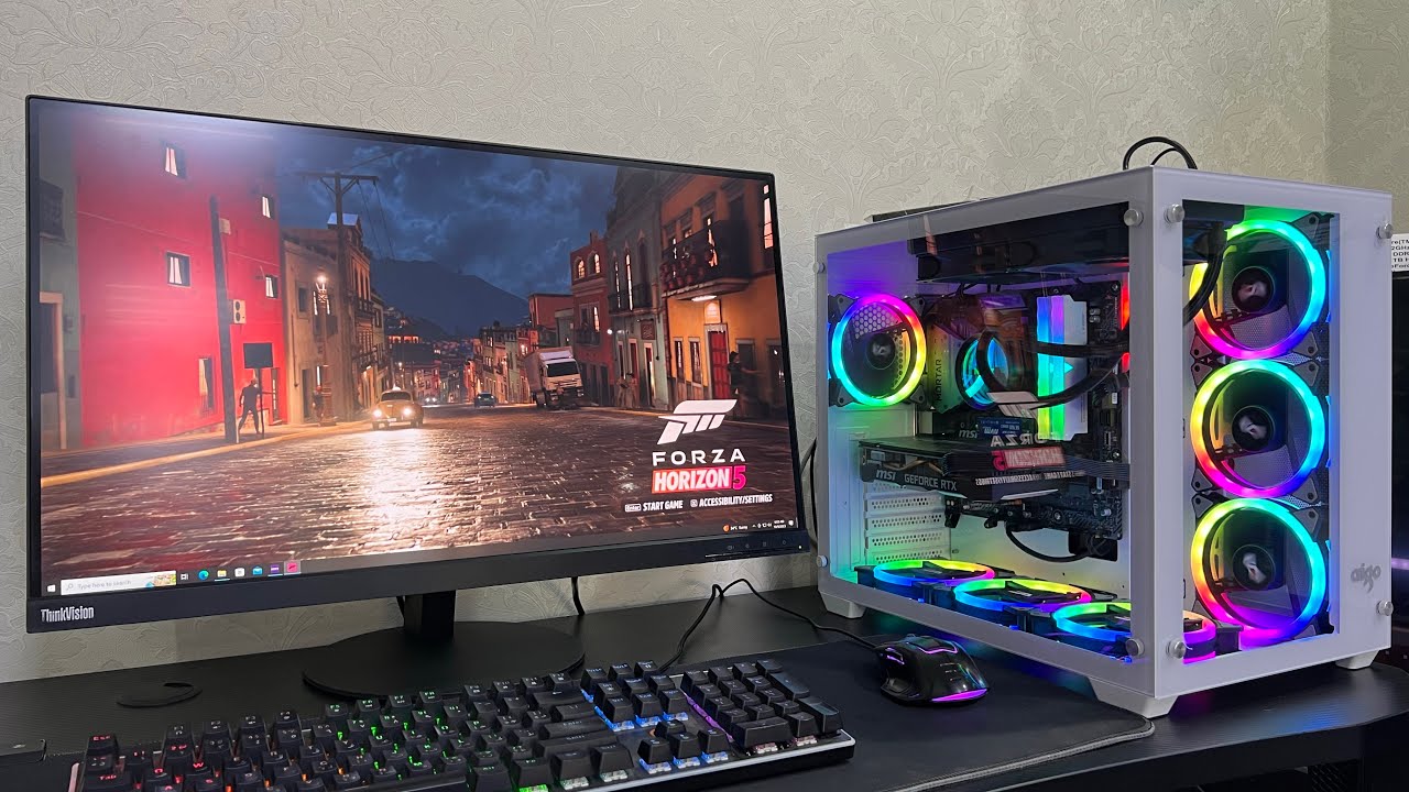 Gaming Pc i7-9700F With RTX 2060 Super With Aigo DarkFlash C285 Case