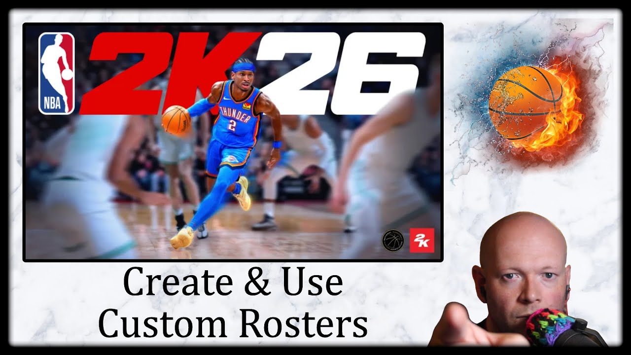 NBA 2K26 🏀 How To Create And Use Custom Rosters