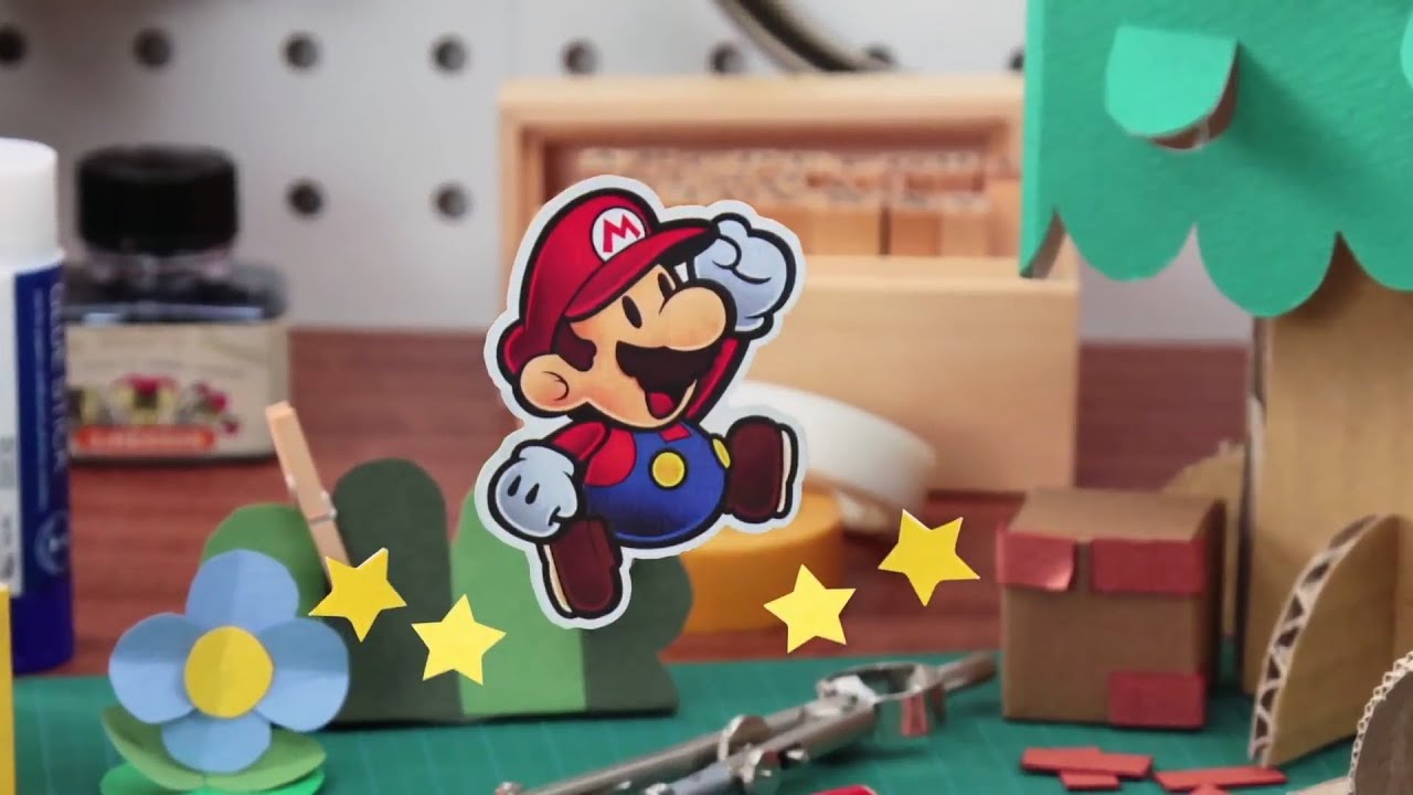 Paper Mario: Color Splash - Commercials collection