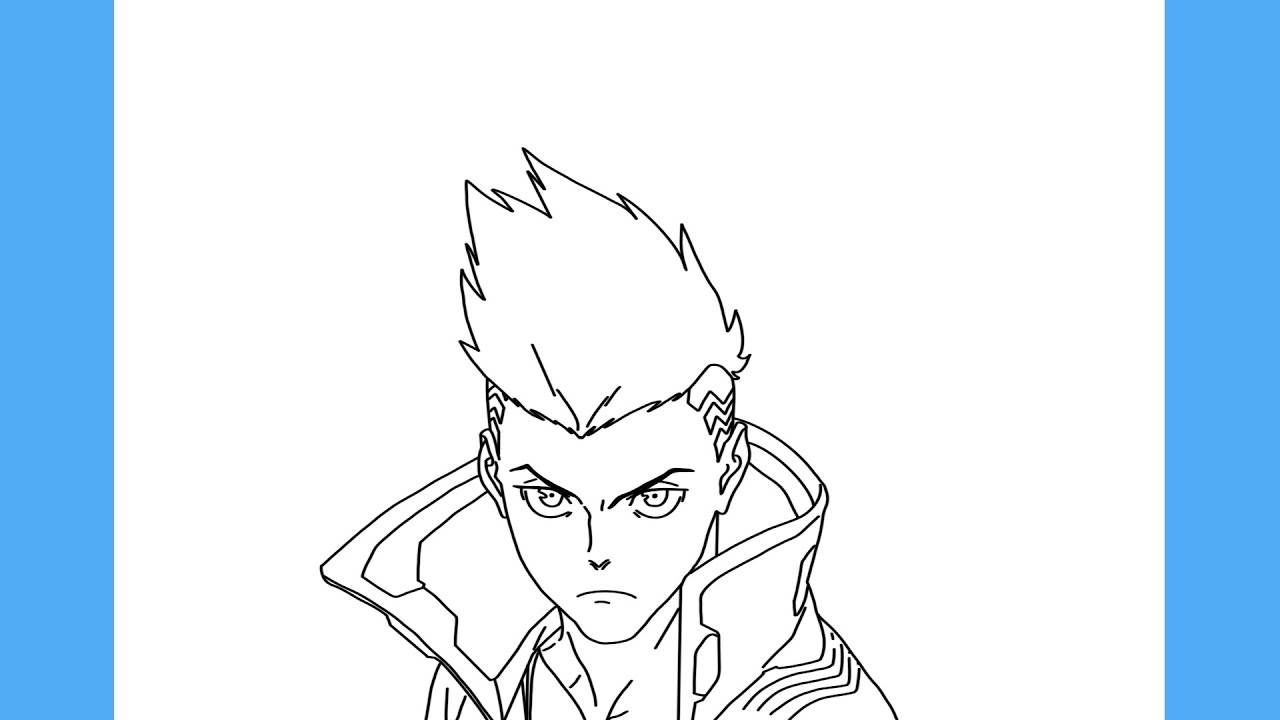HOW TO DRAW DAVID MARTINEZ FROM Cyberpunk Edgerunners