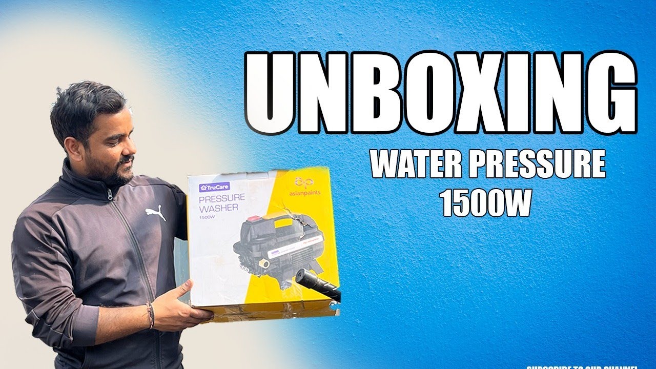 asian paints truecare water pressure 1500W unboxing and full review 🔥🔥🔥😲😲
