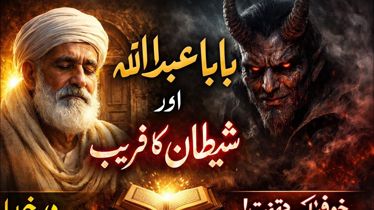 بابا عبداللہ اور شیطان کا فریب | خوفناک مگر سبق آموز کہانی