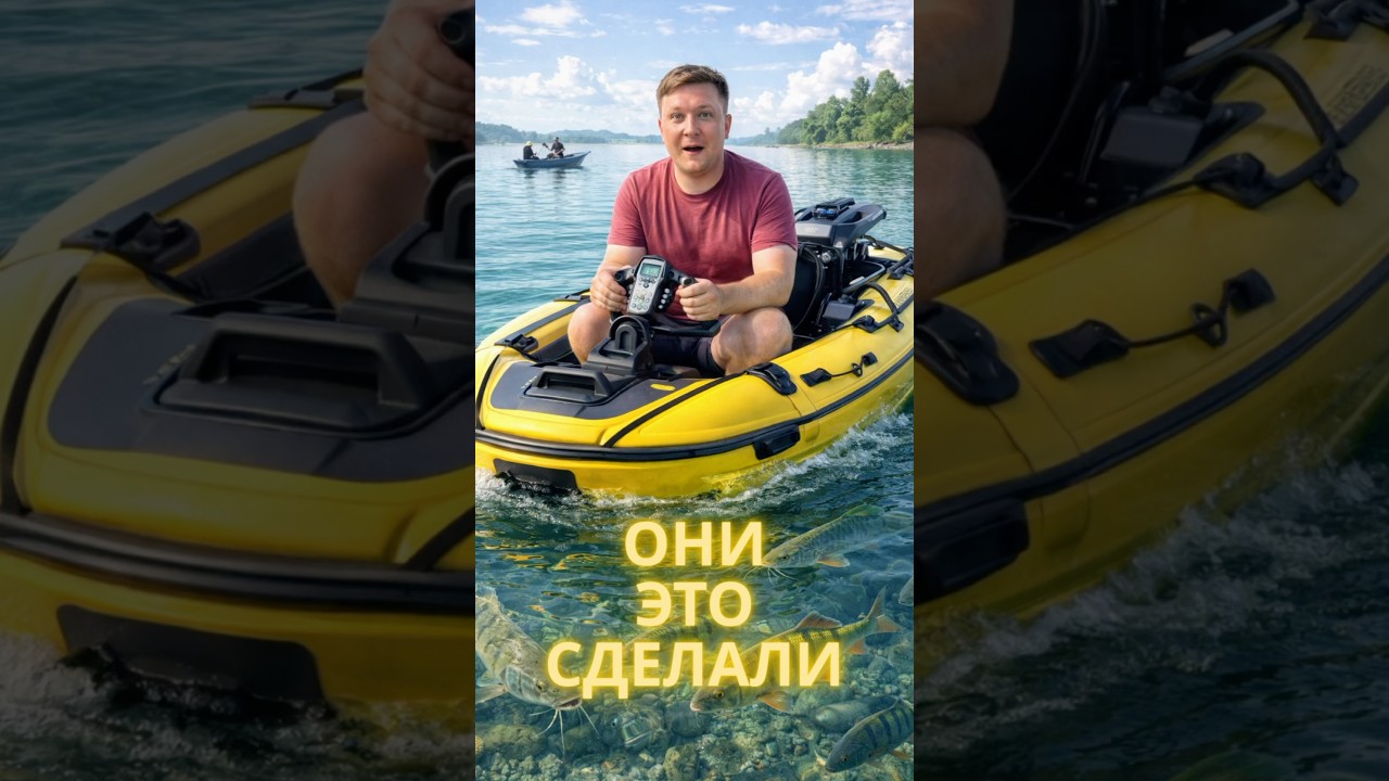 Рыбалка с пультом управления | Лодка нового поколения 🎣