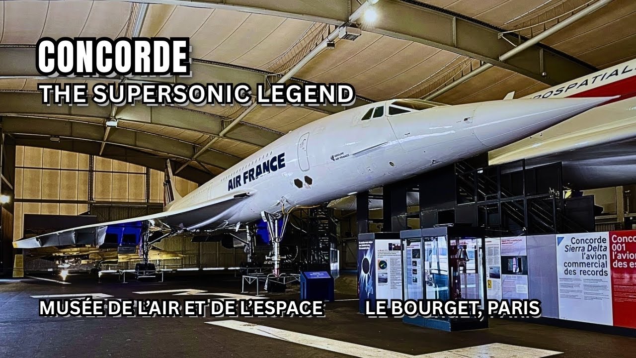 Air & Space Museum at Le Bourget (Part 1) | Concorde, Jumbo Jets & the Jet Age Icons [HD]