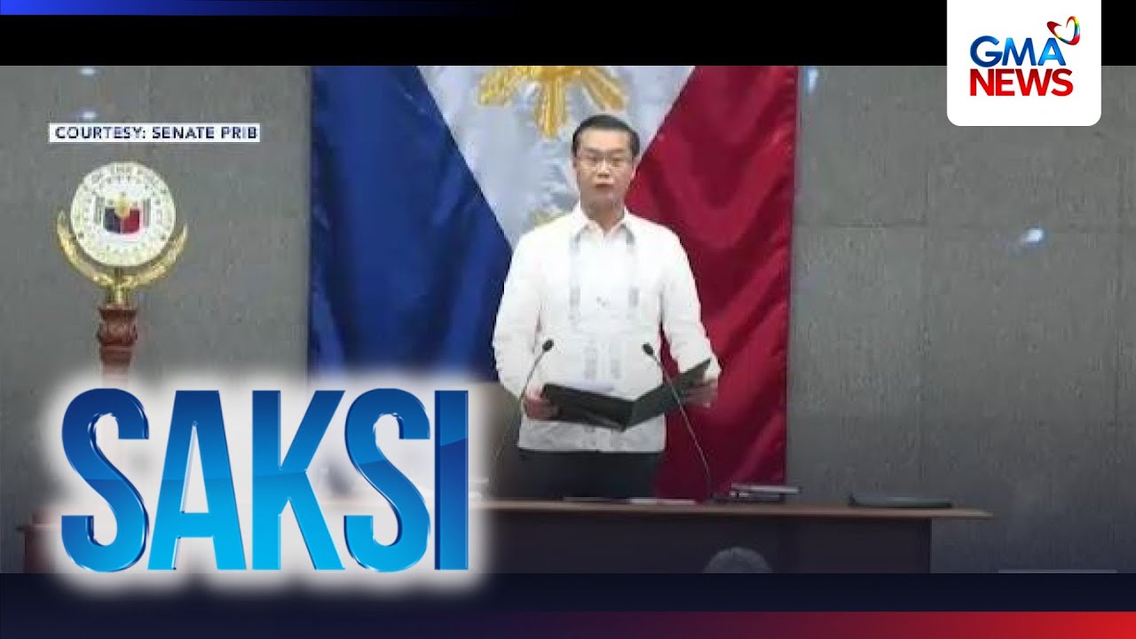 Sen. Gatchalian, naging bagong Acting Senate President matapos magdeklara ng quorum... | Saksi