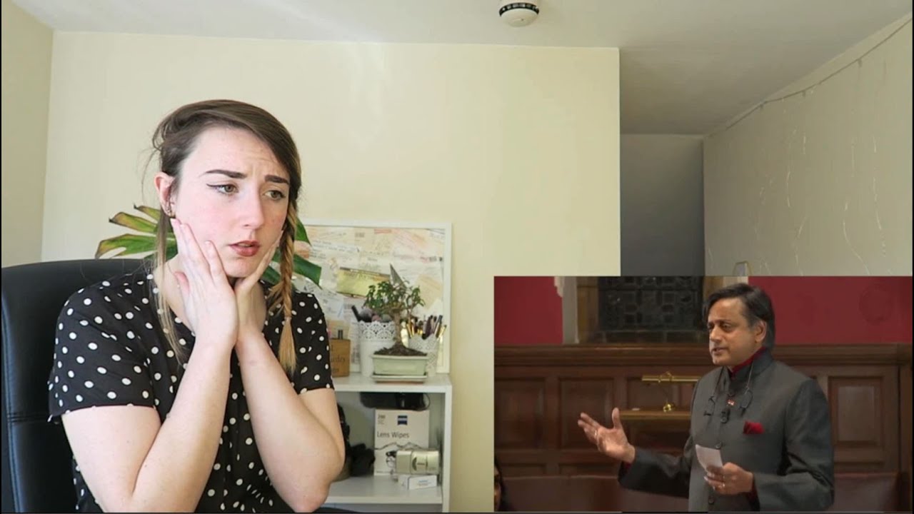 Реакция британца на то, что Британия должна выплатить репарации, д-р Шаши Тарур