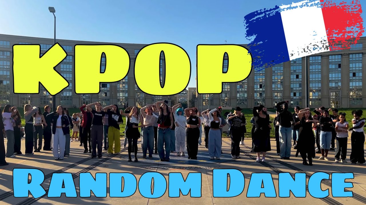 KPOP RANDOM PLAY DANCE IN PUBLIC by HDK from France