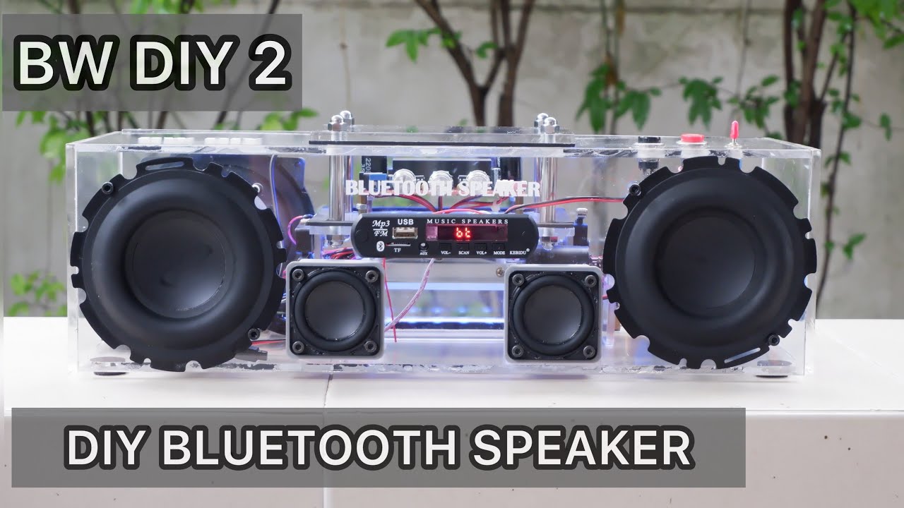 DIY BLUETOOTH SPEAKER ULTIMATE UPGRADE ลำโพงบลูทูธเบสหนัก