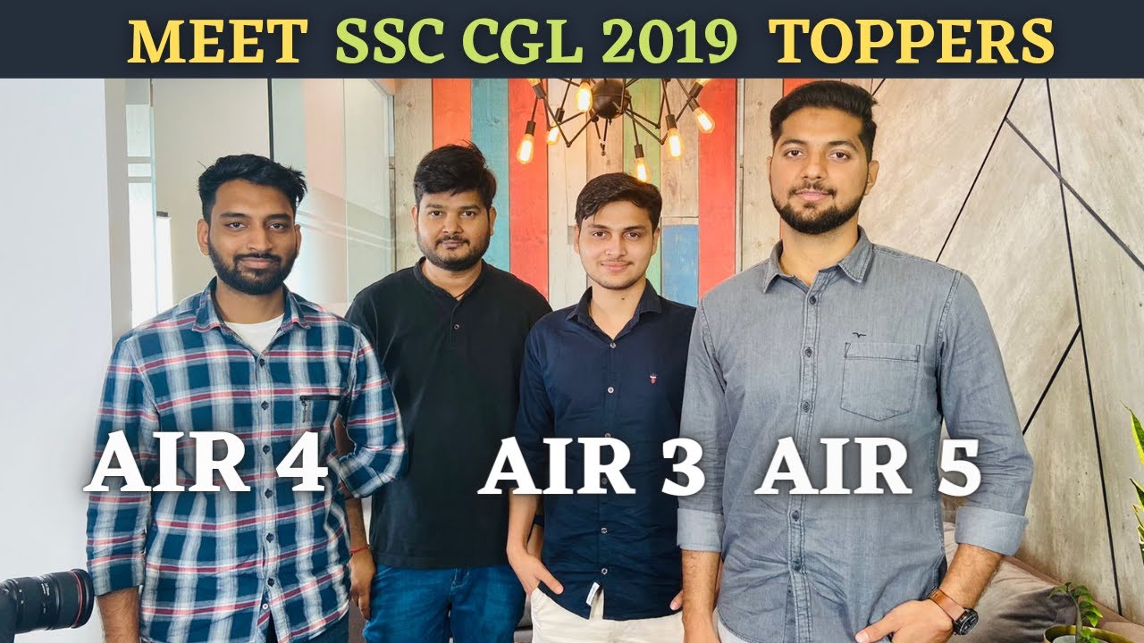Meet AIR 3,4,5 SSC CGL 2019  #RwT