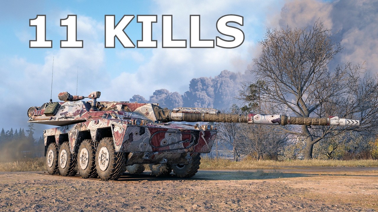 World of Tanks Executor - 11 Kills
