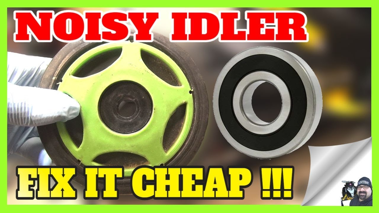 Grease Sealed Bearing on your Snowmobile Idler Wheels