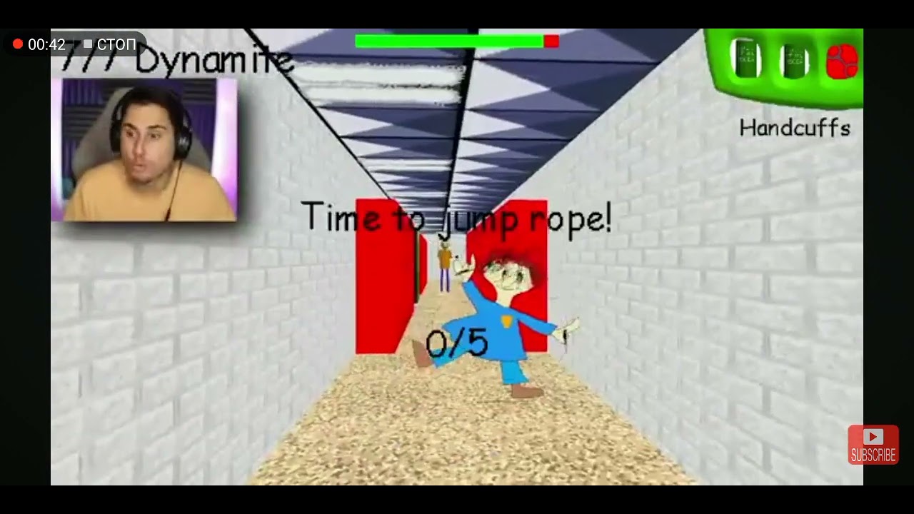 TFG Gets Jumpscares By Baldi Basics Jail Mod