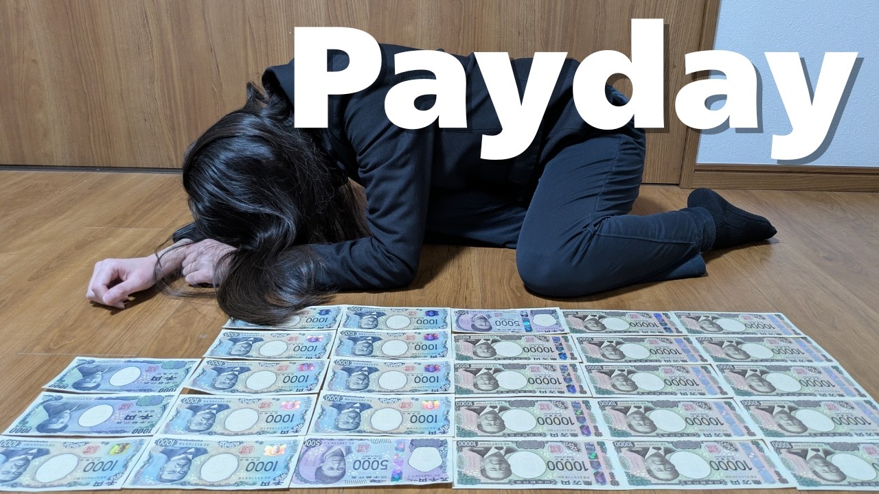 Low-Salary Payday in Japan | A 24-Year-Old Woman’s Quiet Life