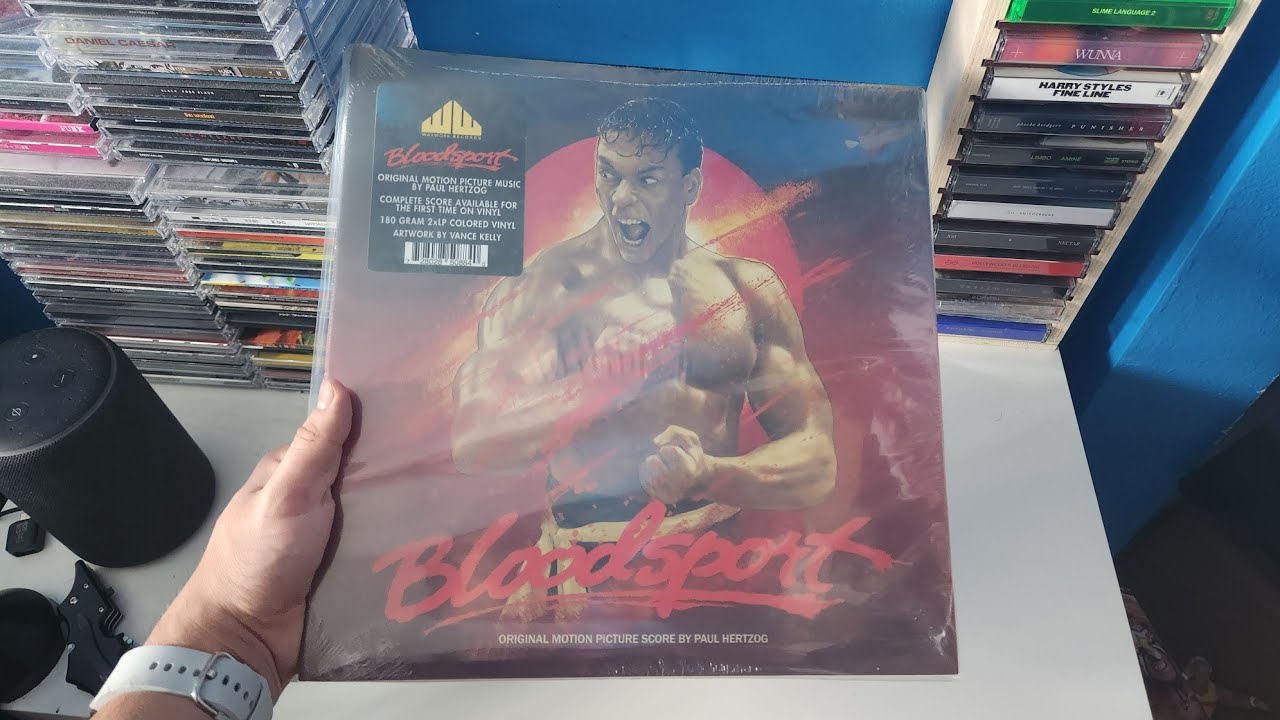 Bloodsport Soundtrack Vinyl Unboxing