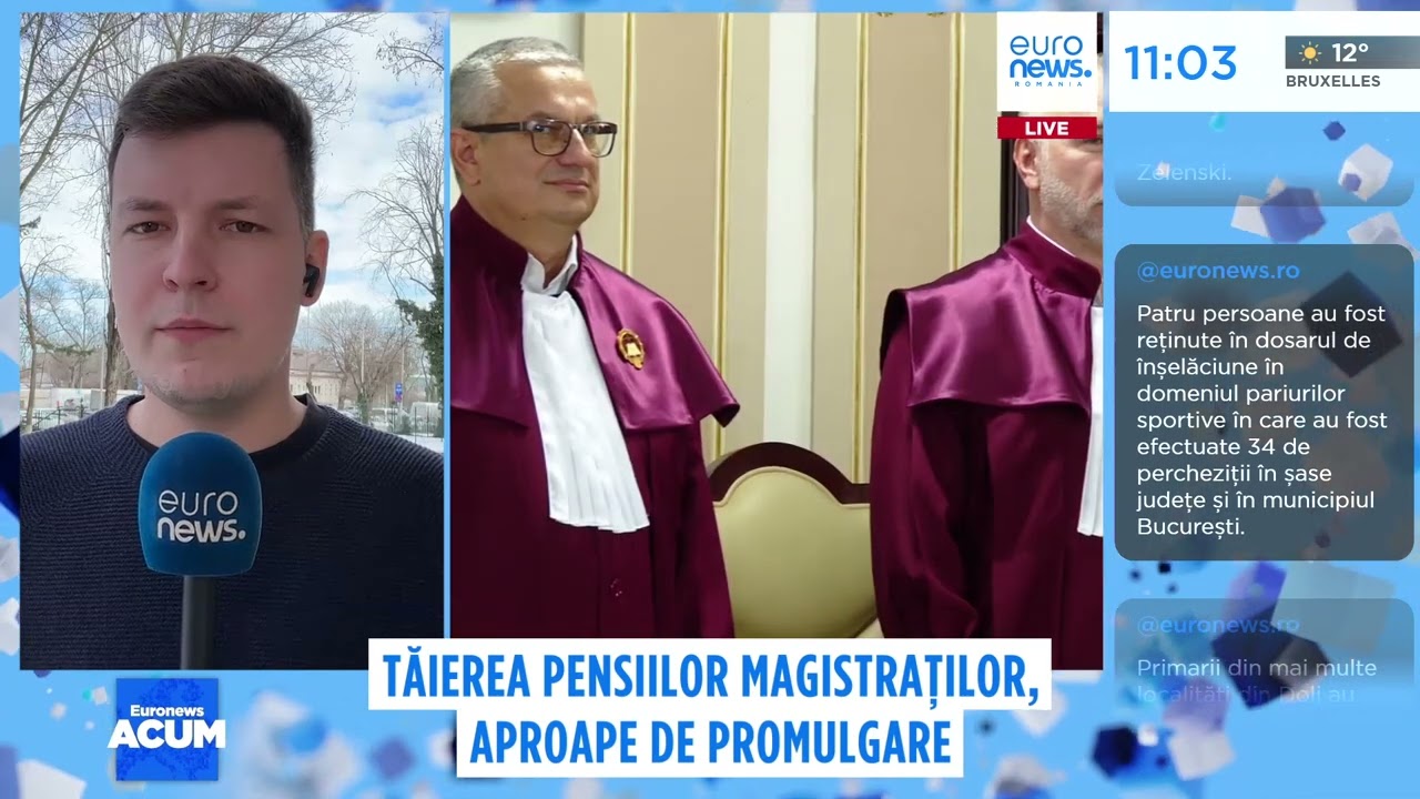 Reforma pensiilor magistraților, aproape de promulgare. Ce urmează până când legea intră în vigoare