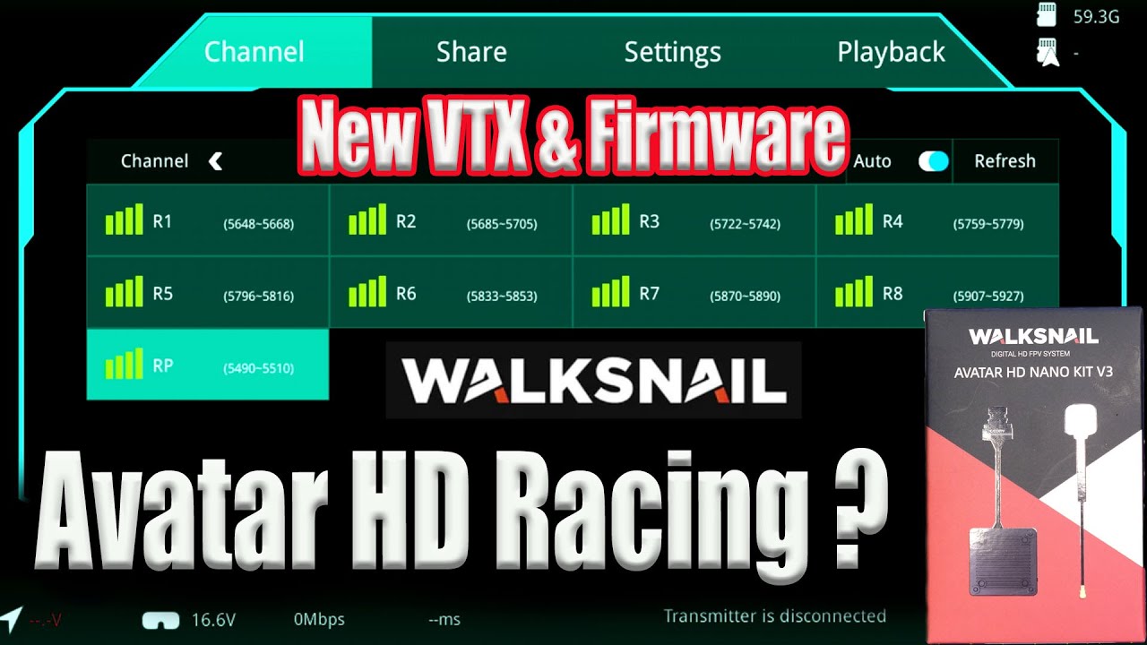 Avatar HD New Race Mode & VTX Kit - More Stable Latency But At What Cost ?.