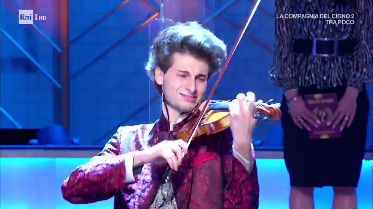 The Black Pearl Pirati dei Caraibi - live violin - Pierpaolo Foti (Amadeus - Fiona Mei - Rai1)
