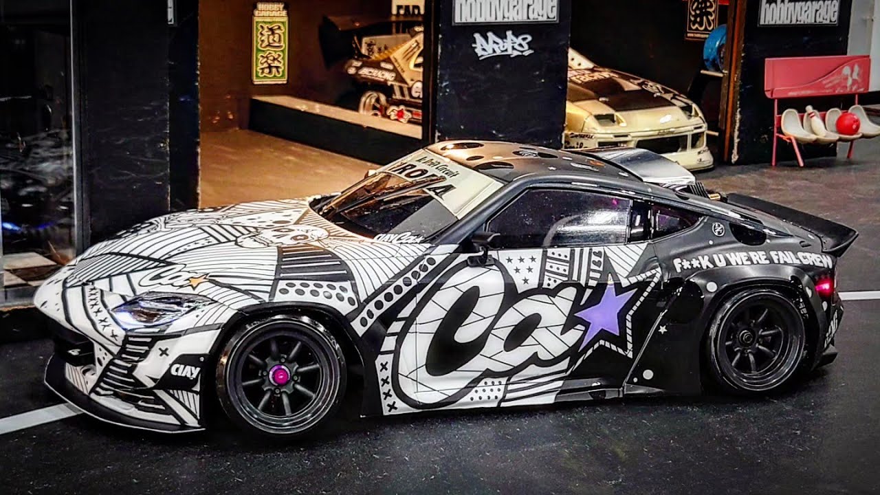 日産 フェアレディZ [ ADDICTION PANDEM FAIRLADY Z / CIAY FAILCREW ver. ] ラジドリ ボディメイク [フェイルクルー168オマージュ] 新型 ドリ車