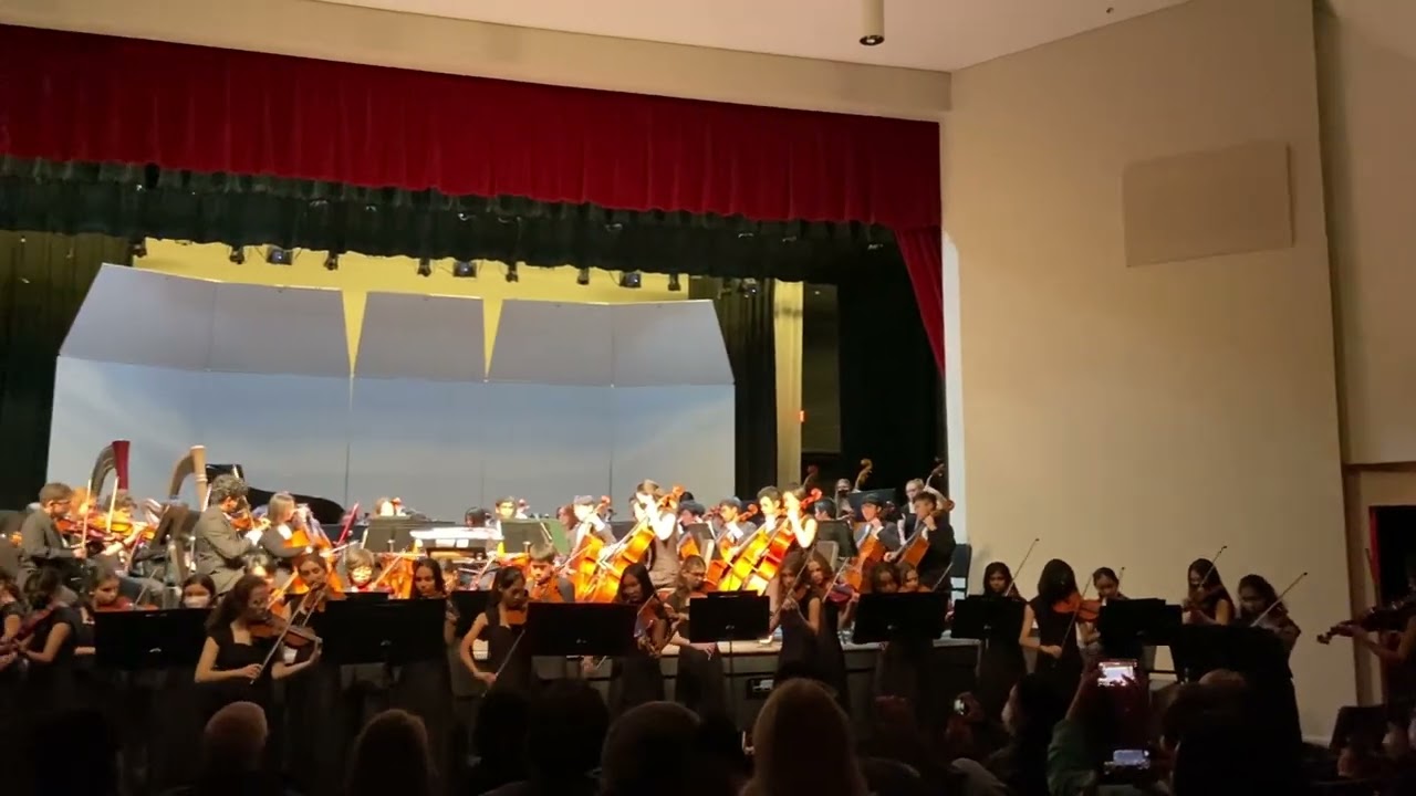 McLean High School Combined Orchestras play Michael Jackson’s THRILLER.