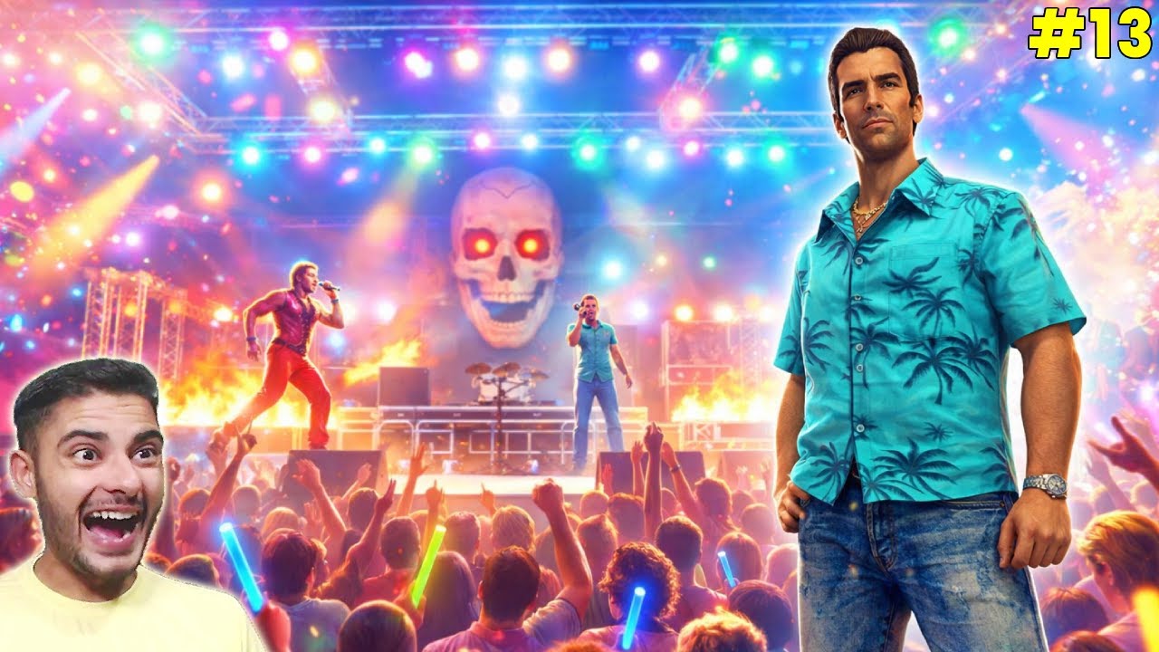Tommy Organized a Rock Concert 😱🎸 | GTA Vice City Episode 13