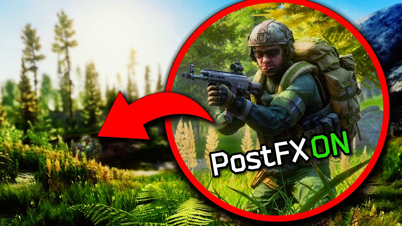 How I spot EVERYONE in Tarkov.. (Settings & PostFX)