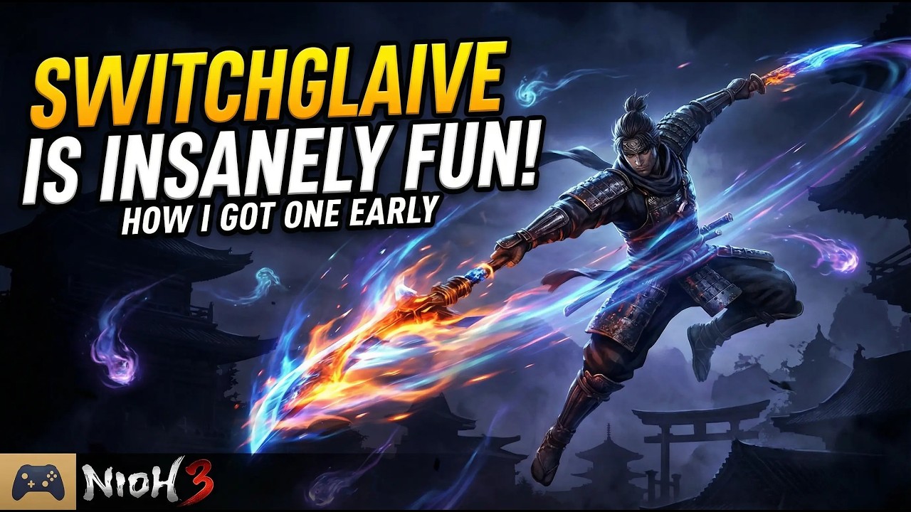 Switchglaive Is INSANELY Fun in Nioh 3 (How I Got One Early) #nioh3 #nioh #teamninja