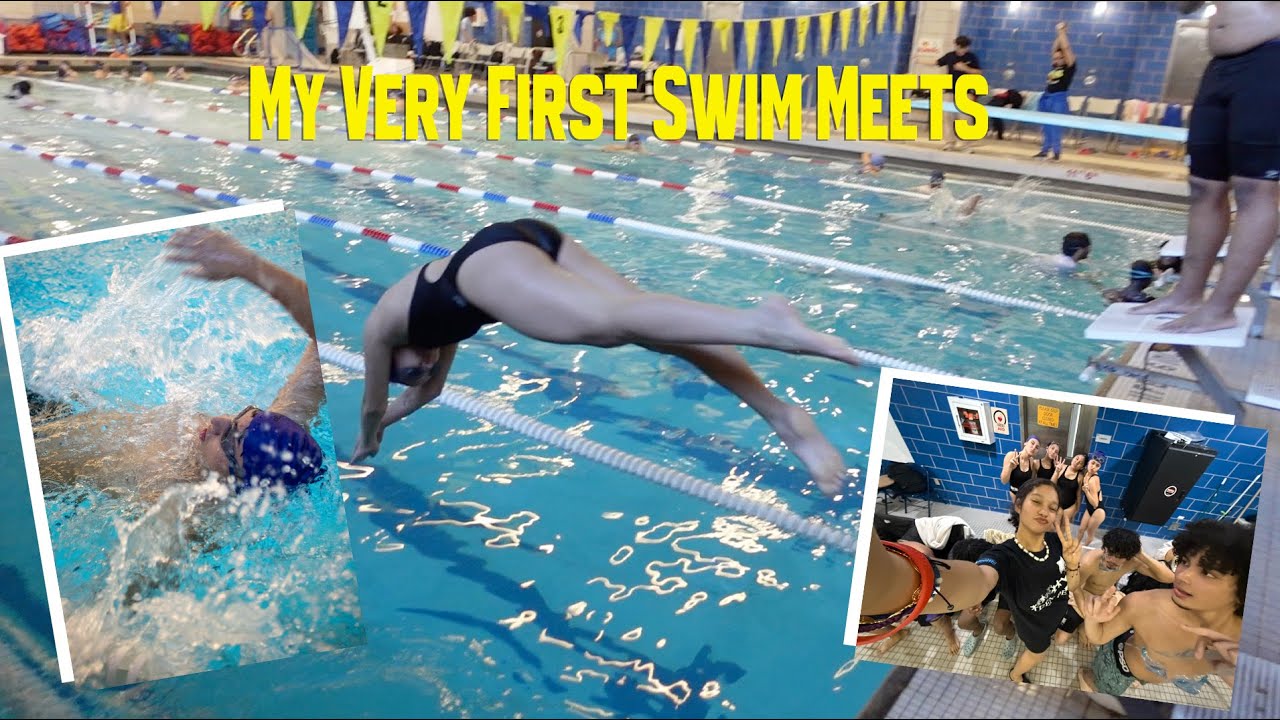 My First High School Swim Meets | Swim Vlog