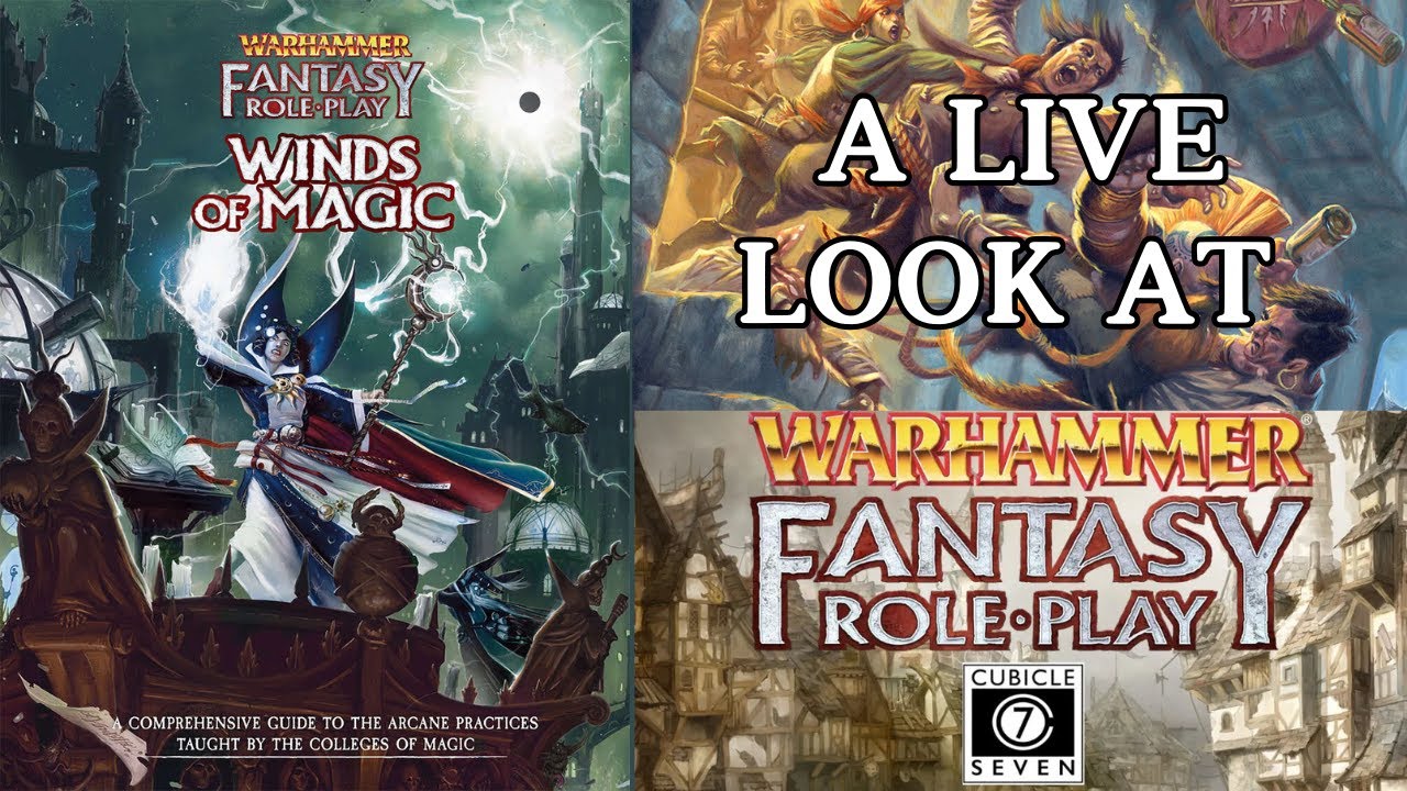 Winds of Magic for Warhammer Fantasy Roleplay! 🧙&zwj;♂️⚡