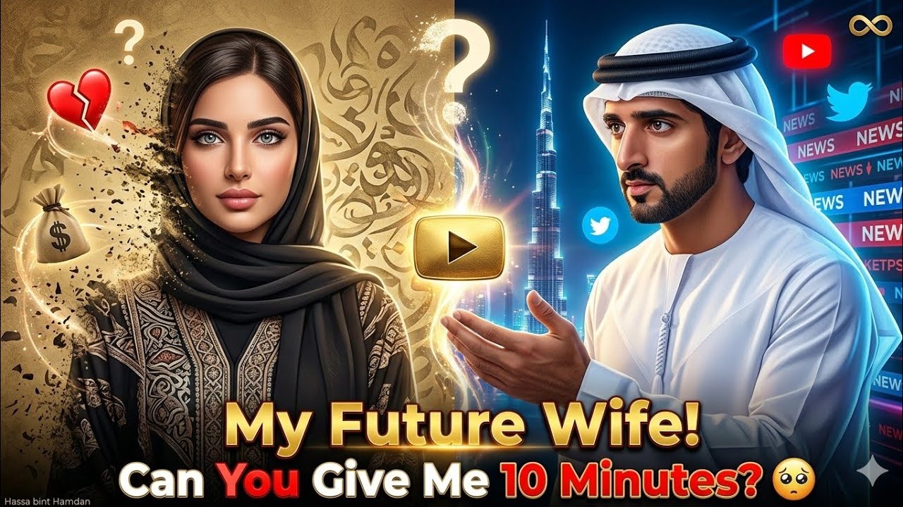 My Future Wife! Can You Give Me 10 Minutes? 🥺 |Fazza Poems |Sheikh Hamdan | faz3 Crown Prince Dubai 