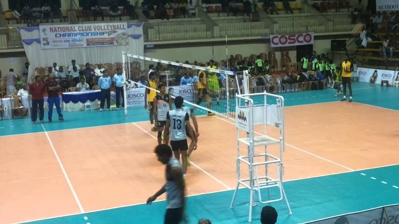 Volleyball trail shot IOB VS KSEB Naveen Raja | Ukkra Pandiyan | Selva Prabhu