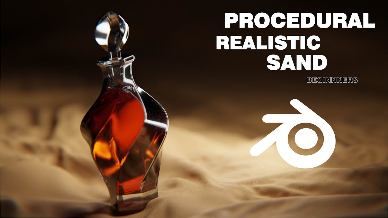 Procedural Realistic Sand (Blender Beginners Tutorial)