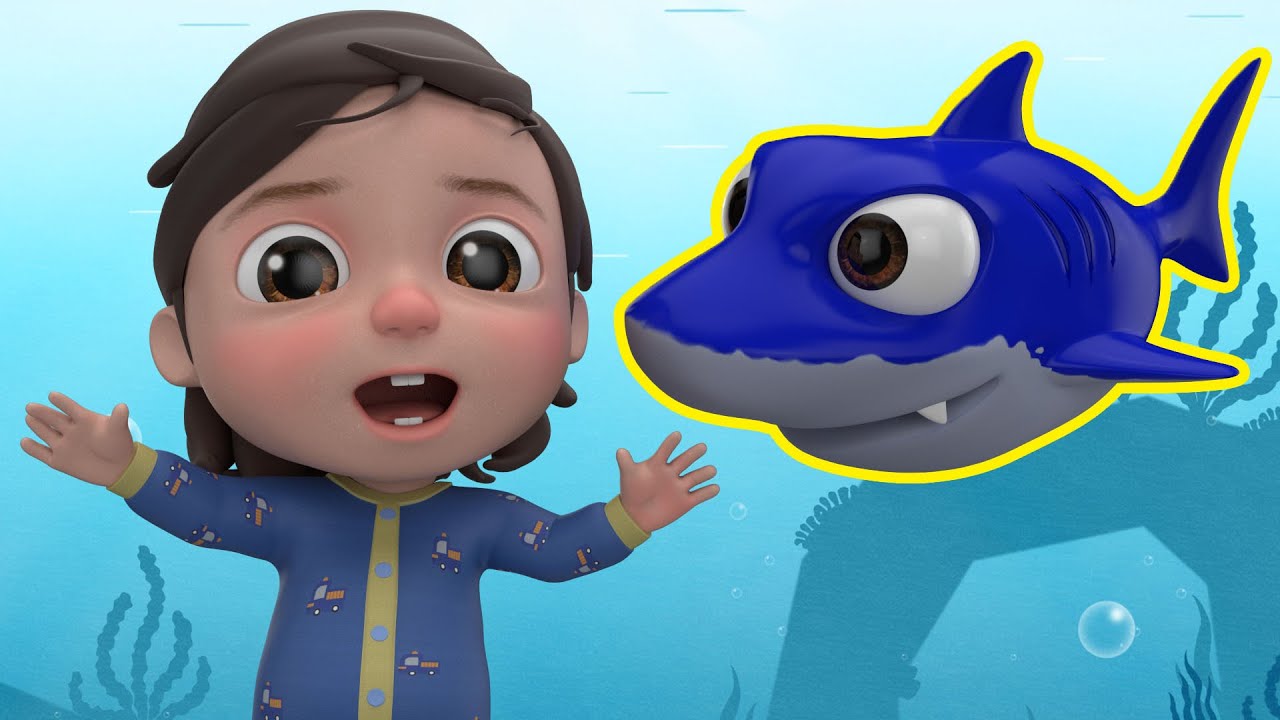 Baby Shark Song, Baba c&aacute;pa magyarul Letsgomartin 3d