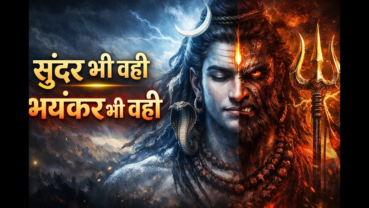 सुंदर भी वही भयंकर भी वही | Shiv Bhajan 2026 | New Mahakal Bhajan  | ॐ नमः शिवाय