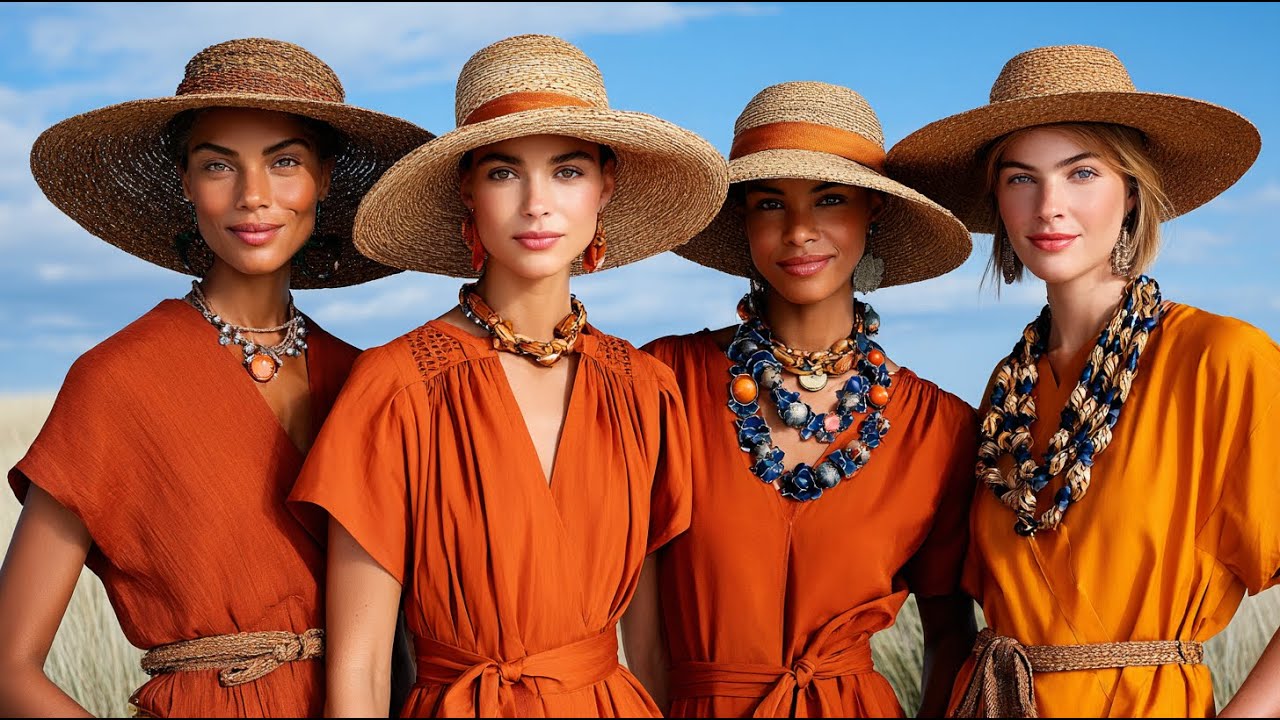 Весна-лето 2026 от Ralph Lauren: терракота и теплый песок. Современный летний шик для женщин.