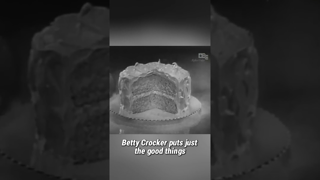 Delicious 1950s Cake Ad