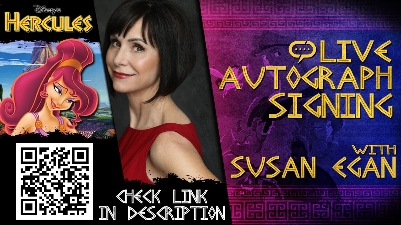 Susan Egan | Hercules, Beauty and the Beast, Steven Universe | Q&A and Autographs (03-01-23)