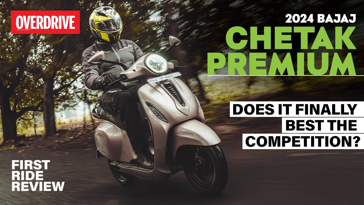 2024 Chetak Premium first ride review: Does the Chetak finally best its competition?| OVERDRIVE