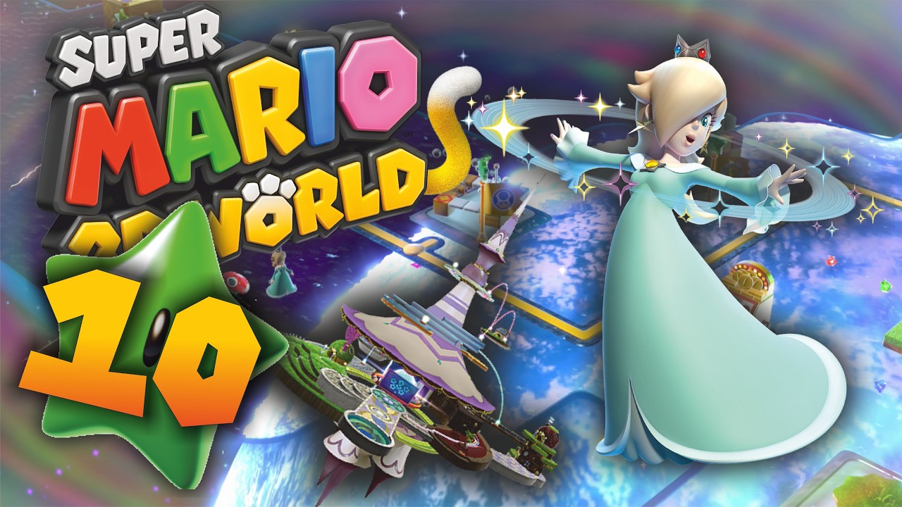 Super Mario 3D World #10 🐱 NEUER Charakter Rosalina in welt Stern!?