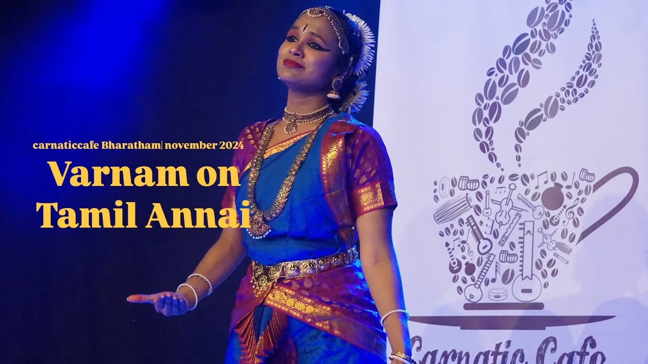 Varnam on Tamil Annai by Madurai R Muralidharan | Carnatic Cafe | Bharatham | Nov 2024